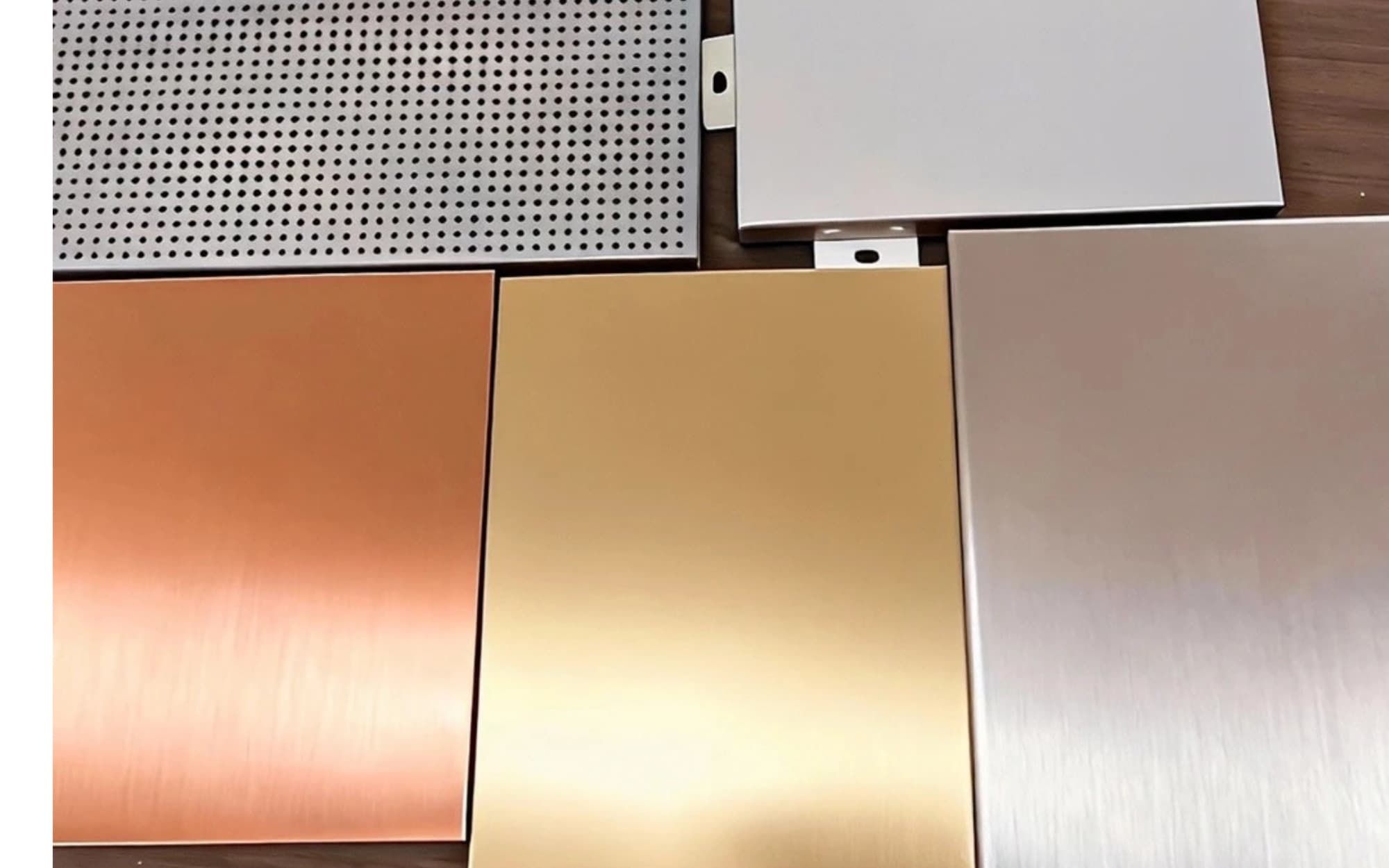 全铝蜂窝板开平缝槽拼缝案例